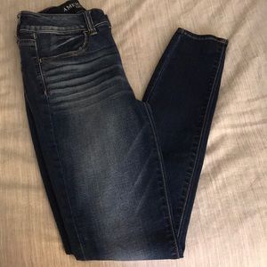 AMERICAN EAGLE SKINNY JEANS HIGH RISE